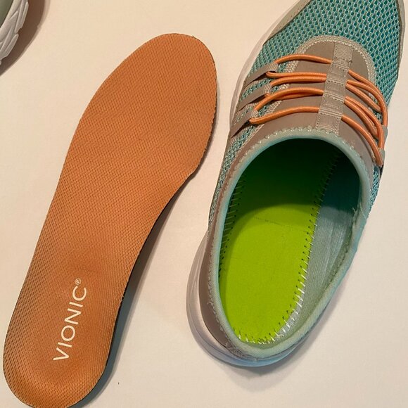 Vionic Mesh Slip on Mules Arch Support Removeable Orthotic Size 8.5 - Picture 4 of 4